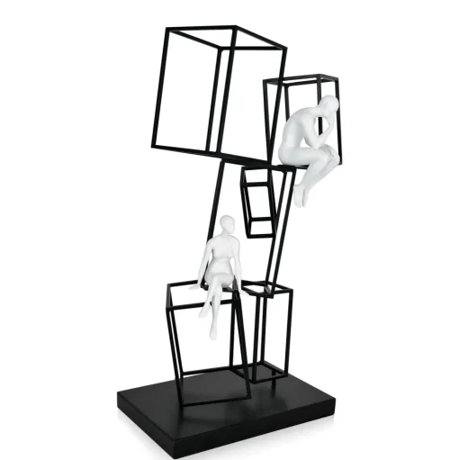 Creative Thinker 47cm Metal Indoor Sculpture