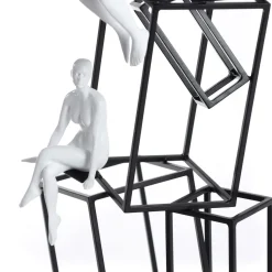 Creative Thinker 47cm Metal Indoor Sculpture