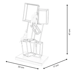 Creative Thinker 47cm Metal Indoor Sculpture