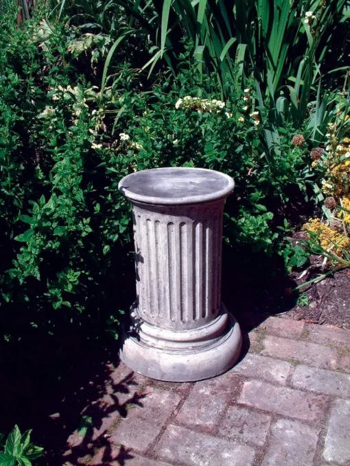 Doric Column 49cm Stone Garden Pedestal