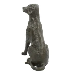 Duke the Dog Bronze Metal Garden Ornament