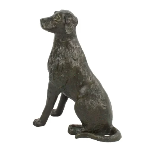 Duke the Dog Bronze Metal Garden Ornament