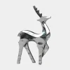 Dynamic Deer 158cm Metal Garden Sculpture