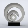 Eclipse Contemporary Indoor Sculpture - 16 Colour Options