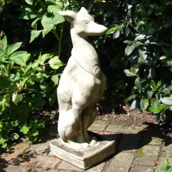 Egyptian Dog Stone Garden Statue