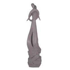 Embracing Lovers 81cm Modern Poly Resin Garden Statue