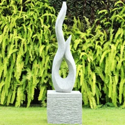 Energise Contemporary Stone Garden Sculpture
