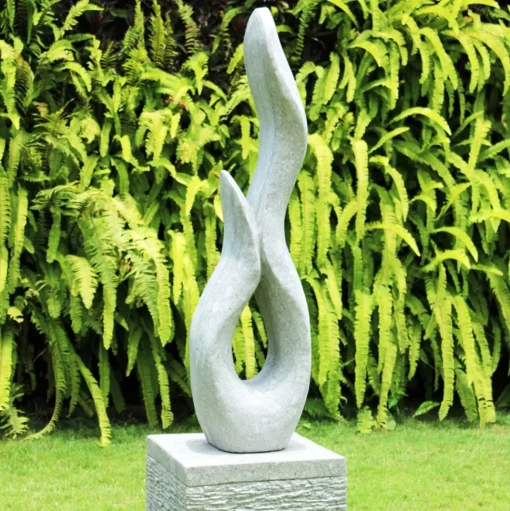 Energise Contemporary Stone Garden Sculpture