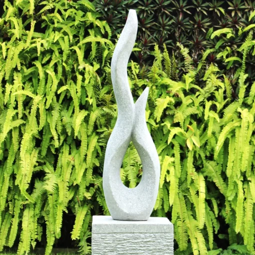 Energise Contemporary Stone Garden Sculpture