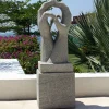Engage Contemporary Stone Garden Sculpture