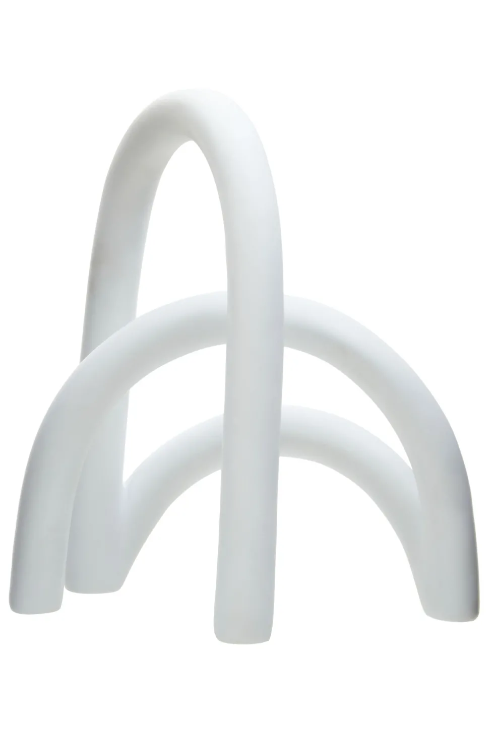 Eternal Arches 22cm White Resin Indoor Sculpture