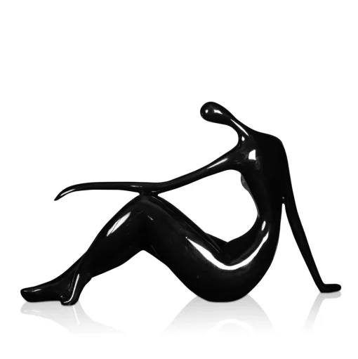 Eternal Grace 21cm Black Resin Indoor Sculpture