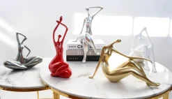 Eternal Grace 21cm Gold Resin Indoor Sculpture