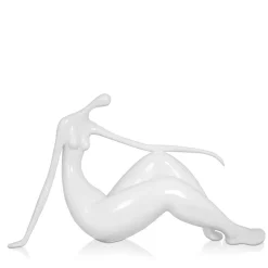 Eternal Grace 40cm White Resin Indoor Sculpture