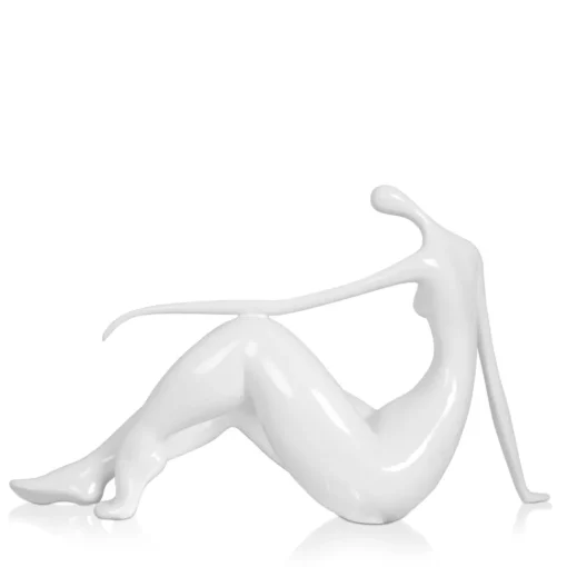Eternal Grace 40cm White Resin Indoor Sculpture