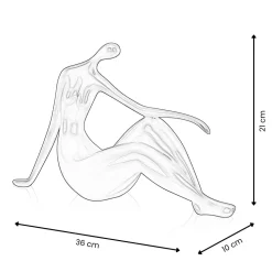 Eternal Grace 21cm White Resin Indoor Sculpture