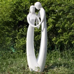 Eternal Love 80cm Marble Resin Garden Statue