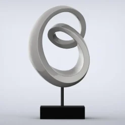 Eternity Contemporary Indoor Sculpture - 16 Colour Options
