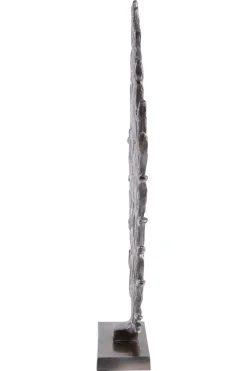 Euphoric Coral 43cm Black Metal Indoor Sculpture