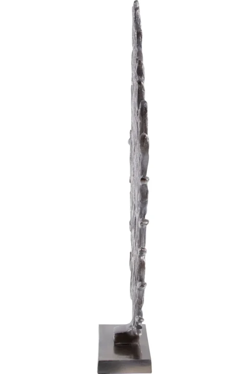 Euphoric Coral 43cm Black Metal Indoor Sculpture