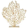 Euphoric Coral 54cm Gold Metal Indoor Sculpture