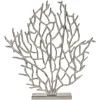 Euphoric Coral 43cm Silver Metal Indoor Sculpture