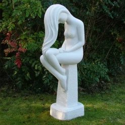 Europa 80cm Marble Resin Garden Statue