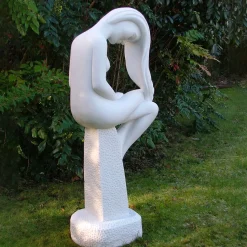 Europa 110cm Marble Resin Garden Statue