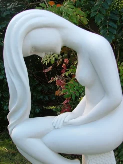 Europa 110cm Marble Resin Garden Statue