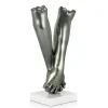 Everlasting Embrace 44cm Anthracite Resin Indoor Sculpture