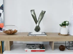 Everlasting Embrace 44cm Anthracite Resin Indoor Sculpture