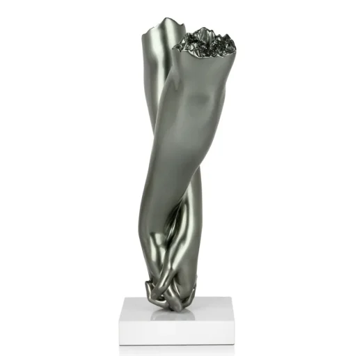 Everlasting Embrace 44cm Anthracite Resin Indoor Sculpture