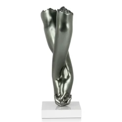 Everlasting Embrace 44cm Anthracite Resin Indoor Sculpture