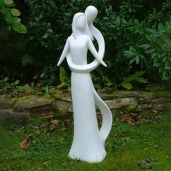 Everlasting Love 85cm Marble Resin Garden Statue