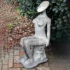 Fadila 100cm Modern Stone Garden Statue