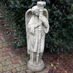 Fallen Angel Stone Garden Statue