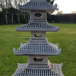 Five Tier Japanese Pagoda Lantern Stone Garden Ornament