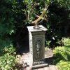 Floral Armillary Stone Garden Sundial