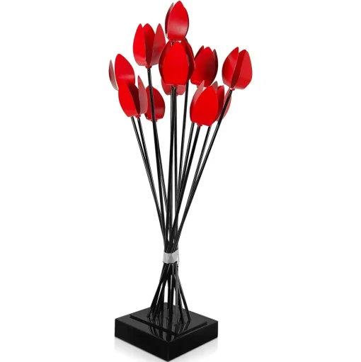 Floral Awakening 91cm Metal Indoor Sculpture