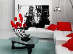 Floral Symphony 74cm Metal Indoor Sculpture