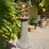 Fluted Armillary 82cm Stone Garden Sundial
