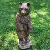 Forest Bear 118cm Bronze Resin Garden Ornament