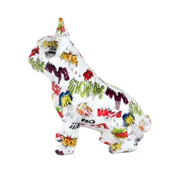 French Bulldog 30cm Pop Art Resin Indoor Sculpture