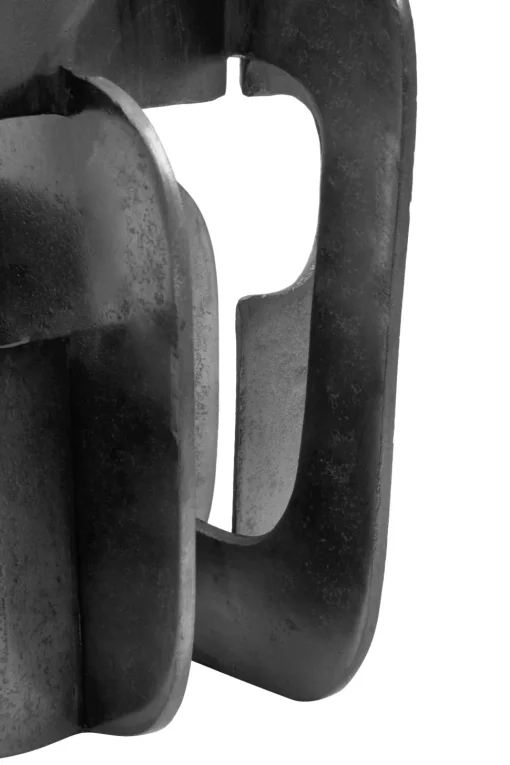 Fusion 33cm Black Metal Indoor Sculpture