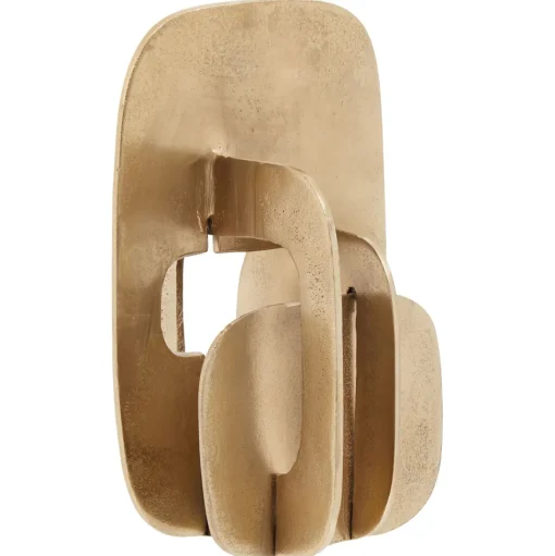 Fusion 33cm Gold Metal Indoor Sculpture