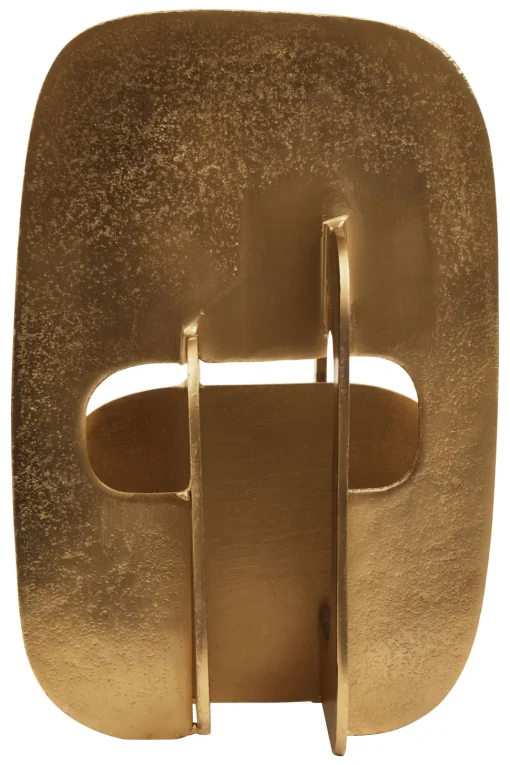 Fusion 33cm Gold Metal Indoor Sculpture