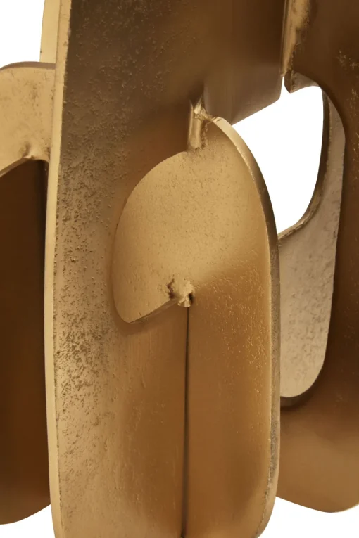 Fusion 33cm Gold Metal Indoor Sculpture