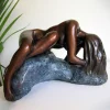 Gaia Figurine Bronze Indoor Sculpture