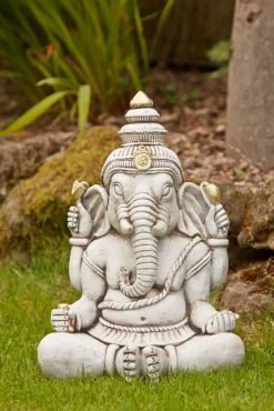 Ganesh Buddha Stone Garden Ornament