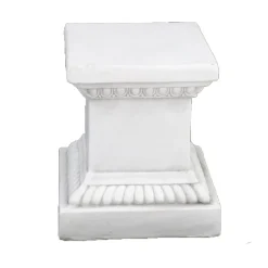 Garden Statue Pedestal 36cm Resin Stone